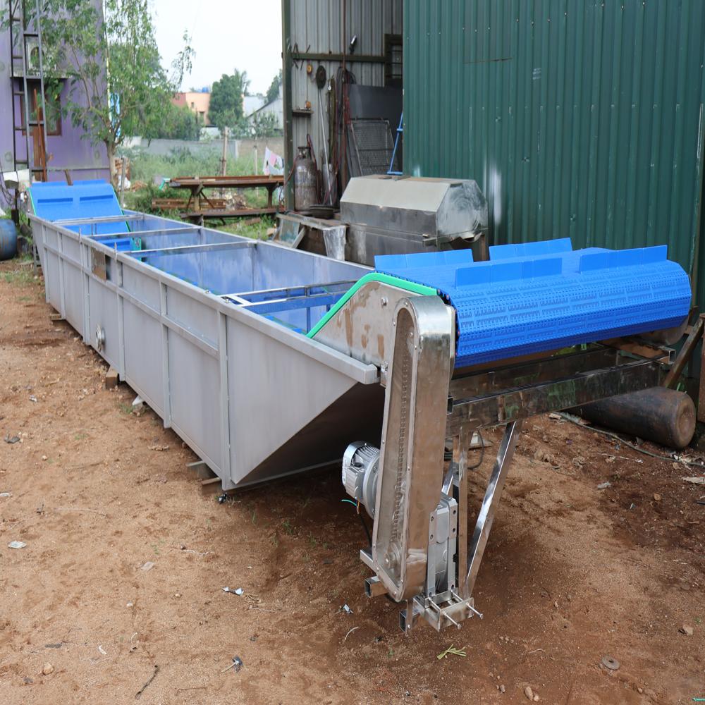 Modular Belt Conveyor - Color: Blue