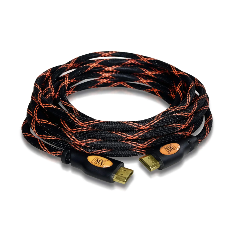 Mx Hdmi Male To Male Cord Gold Plated 12 Meter 1.4 Version Economy - Conductor Material: Brass