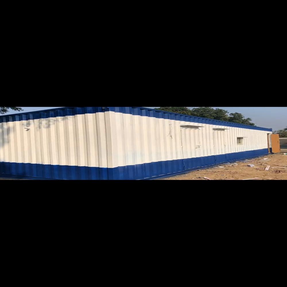 Portable Office Container - Metal, Modular Design | Corrosion Resistant, Easy Assembly, Color Coating For Versatile Use