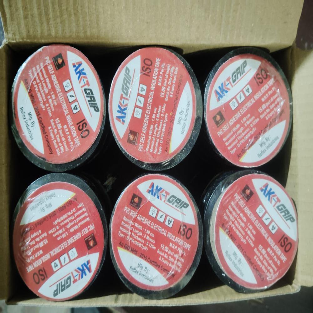 Akt Grip Pvc Insulation Tape - Color: Multi Coloured