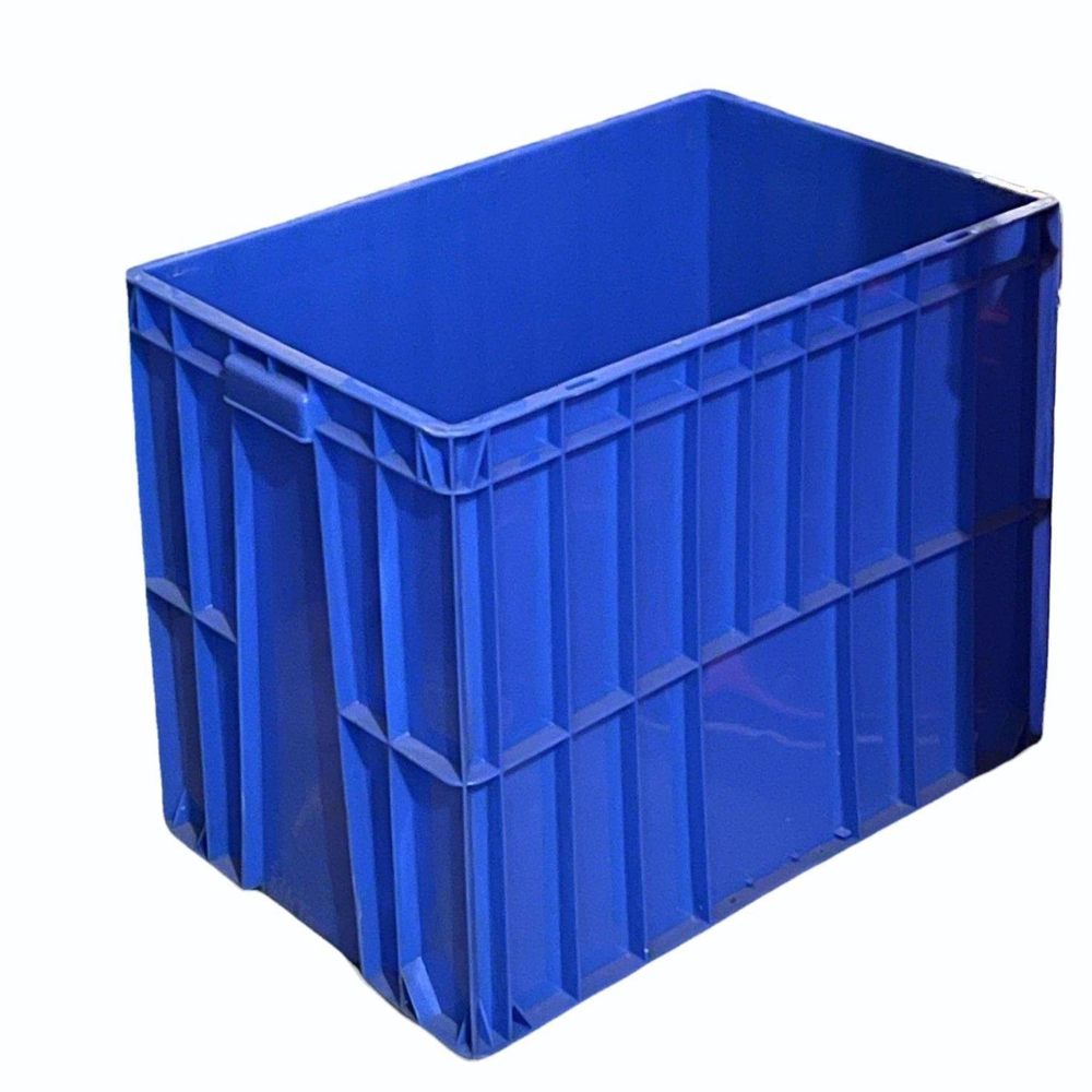 Blue Plastic Storage Crate - Load Capacity: 50 L Kilograms (Kg)
