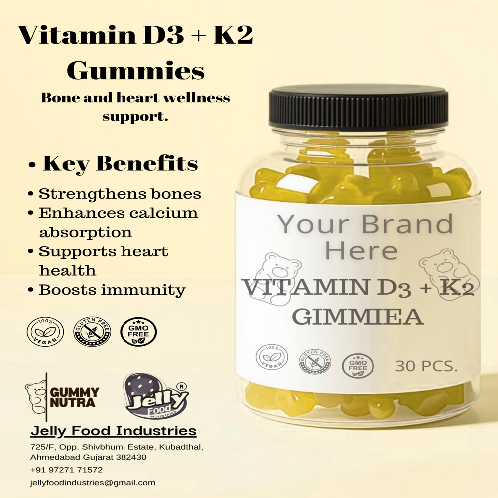 Vitamin D3+K2 Gummies
