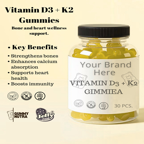 Vitamin D3+K2 Gummies