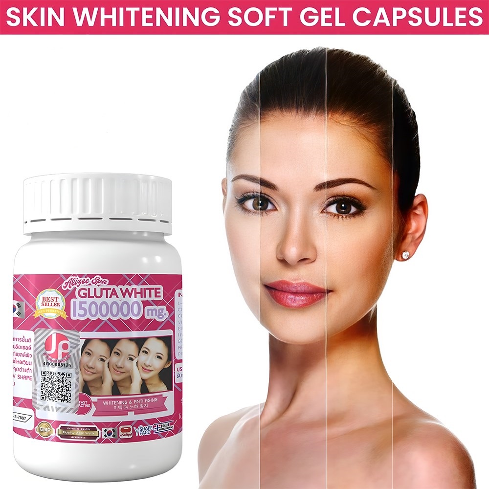 Supreme Gluta White 1500000mg Skin Whitening Softgels