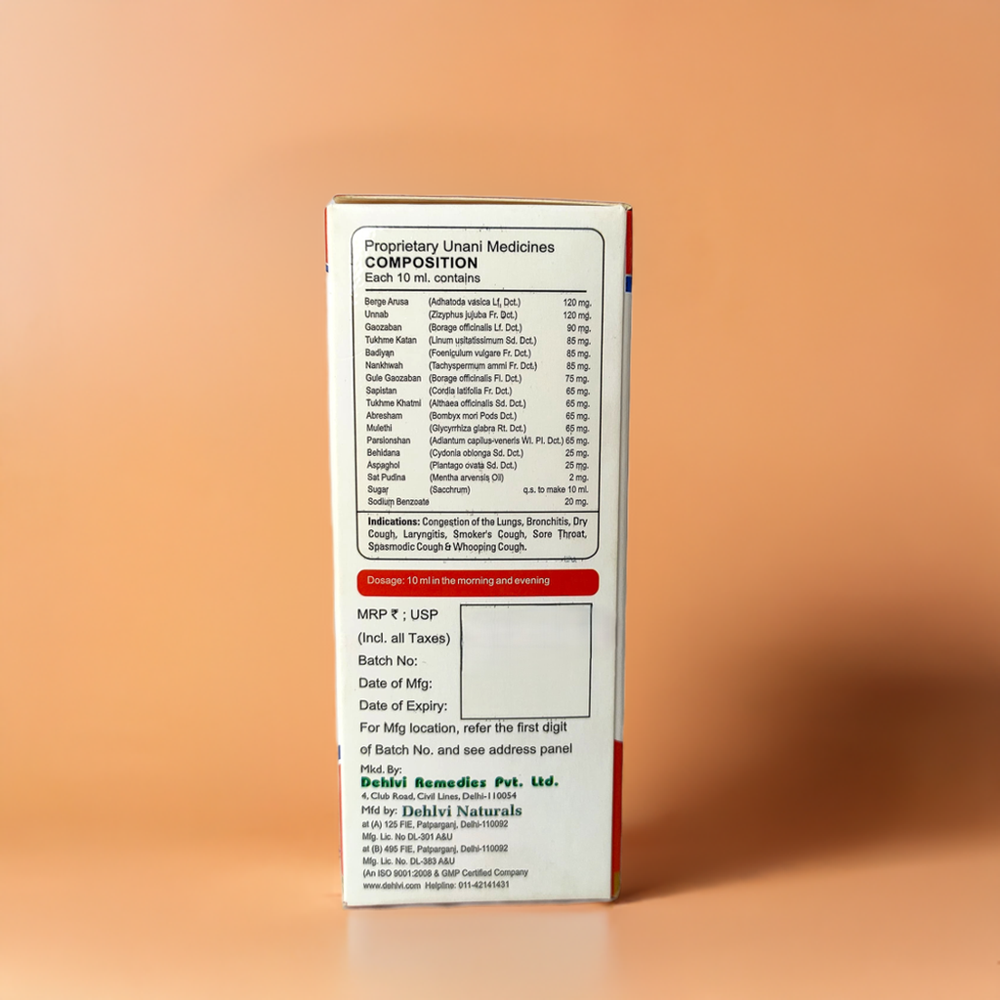 Dehlvi Kufno Syrup 100ml