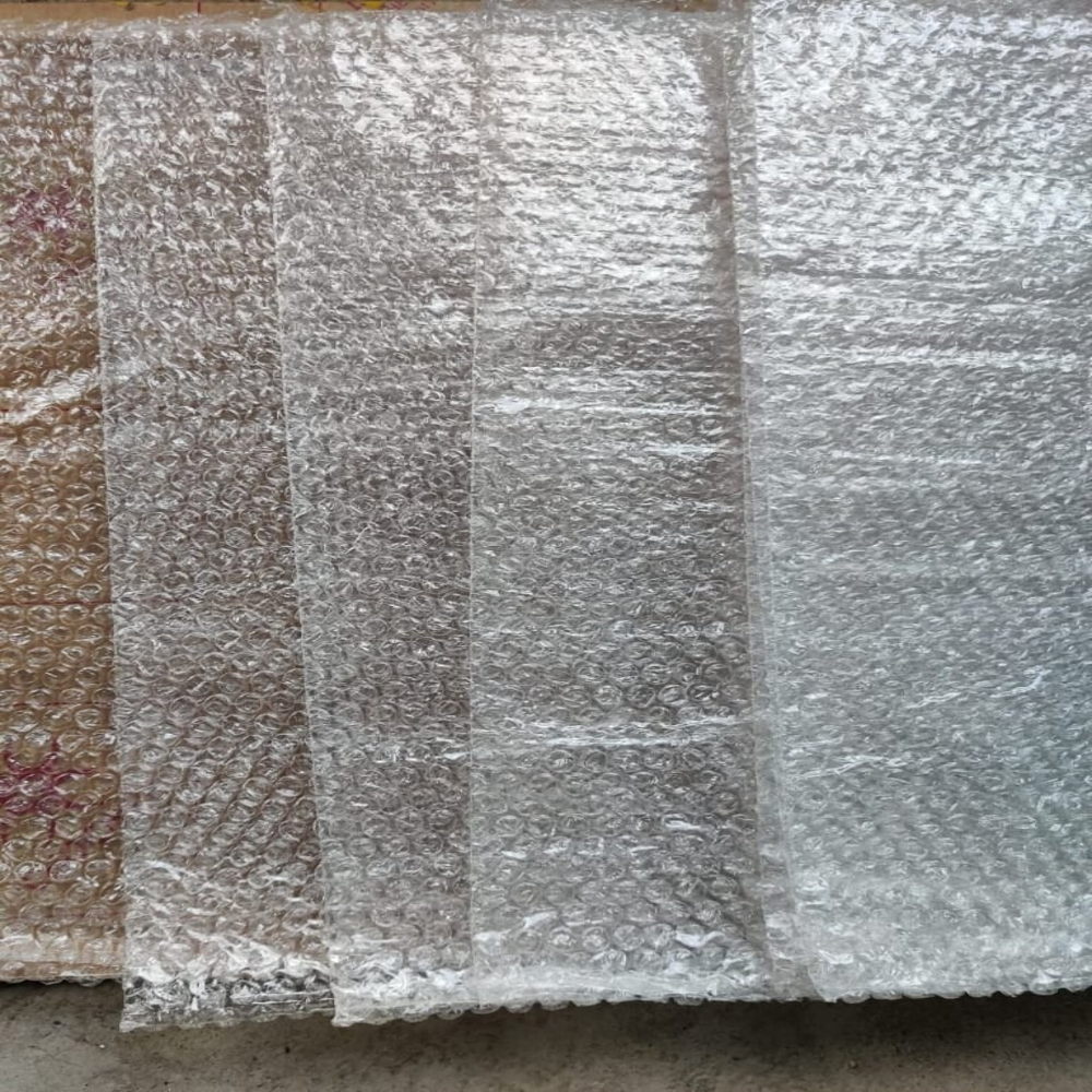 Air Bubble Pouch Bag - Color: Transparent