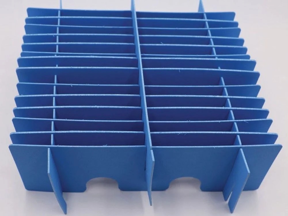 Polypropylene Corrugated Box - Color: Blue