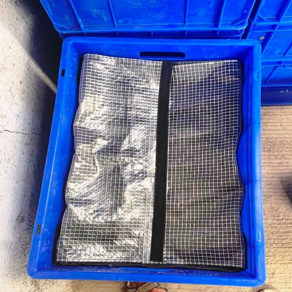 Hdpe Customize Bottle Crate - Color: Blue