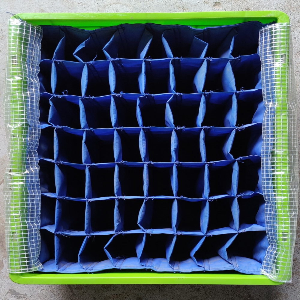 Hdpe Customize Bottle Crate - Color: Blue