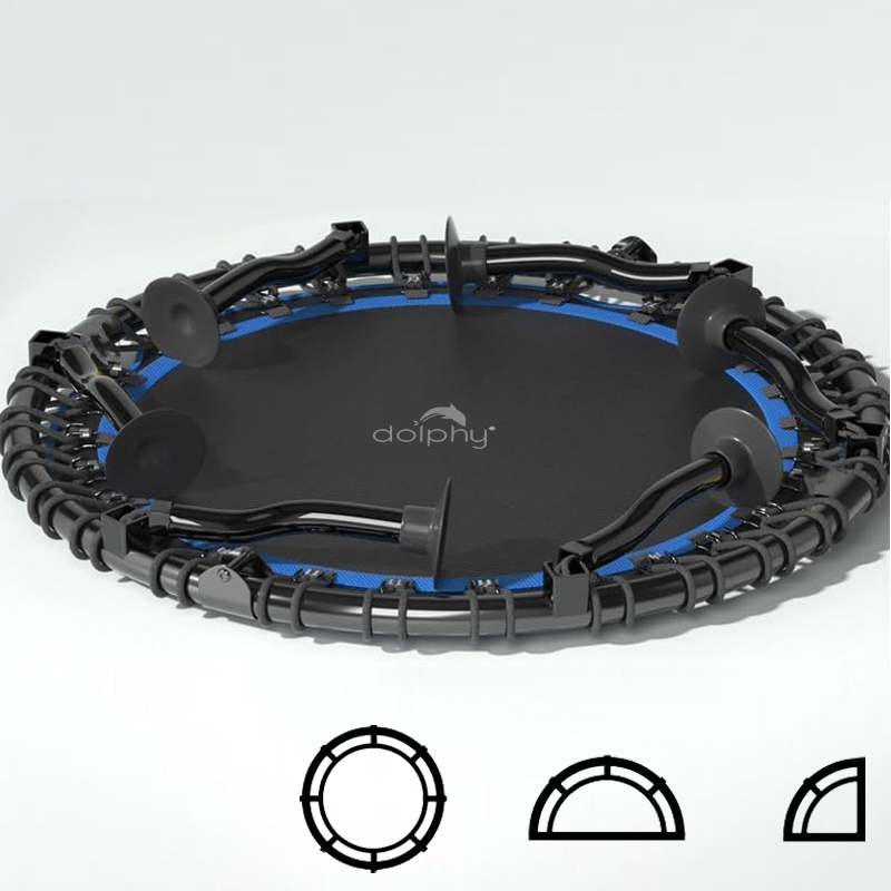 Foldable Bungee Trampoline Re-bounder Exercise Jumping - Application: Cardio