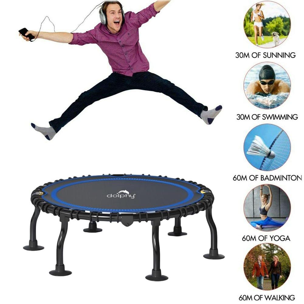 Foldable Bungee Trampoline Re-bounder Exercise Jumping - Application: Cardio