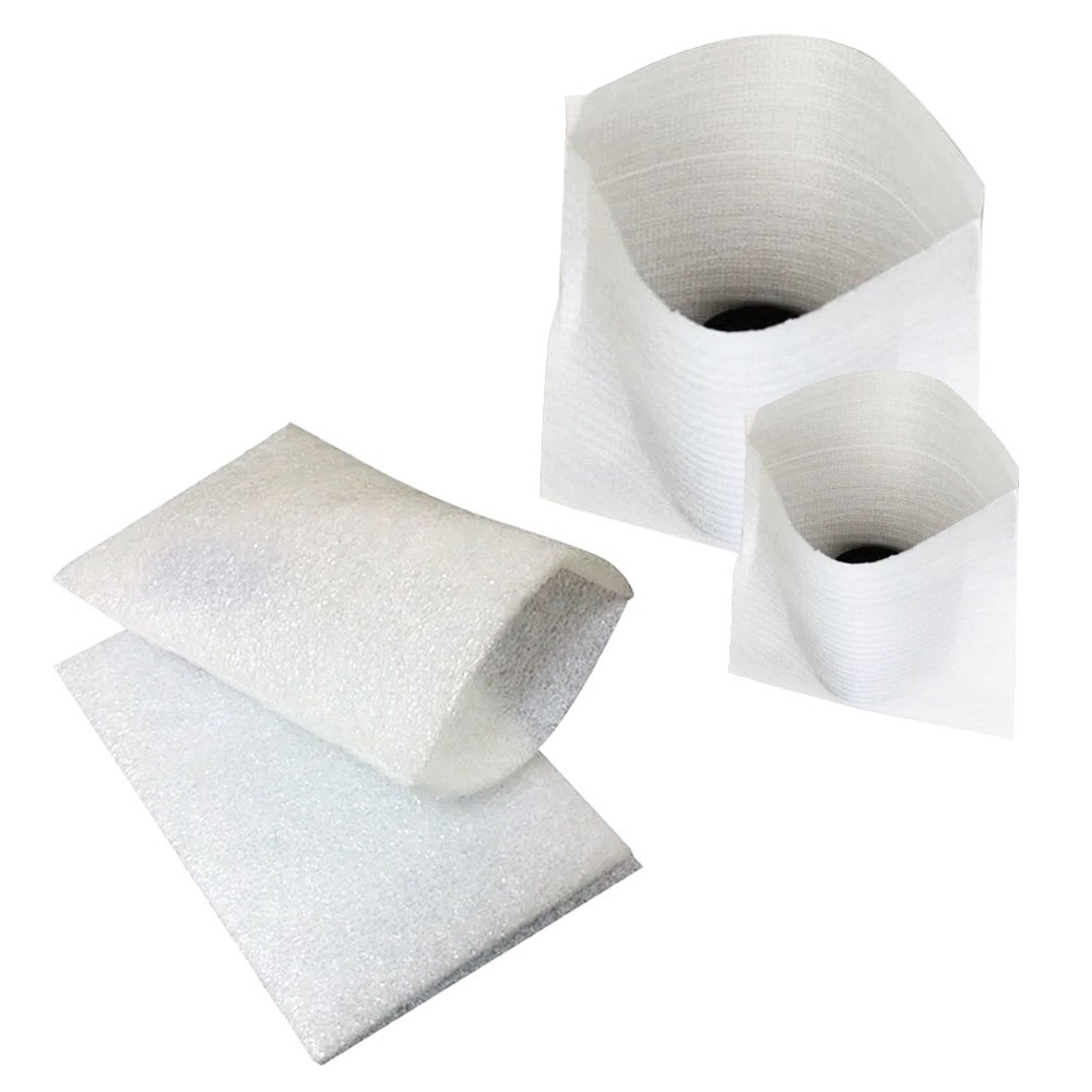 White Epe Foam Pouch - Characteristics: Light In Weight