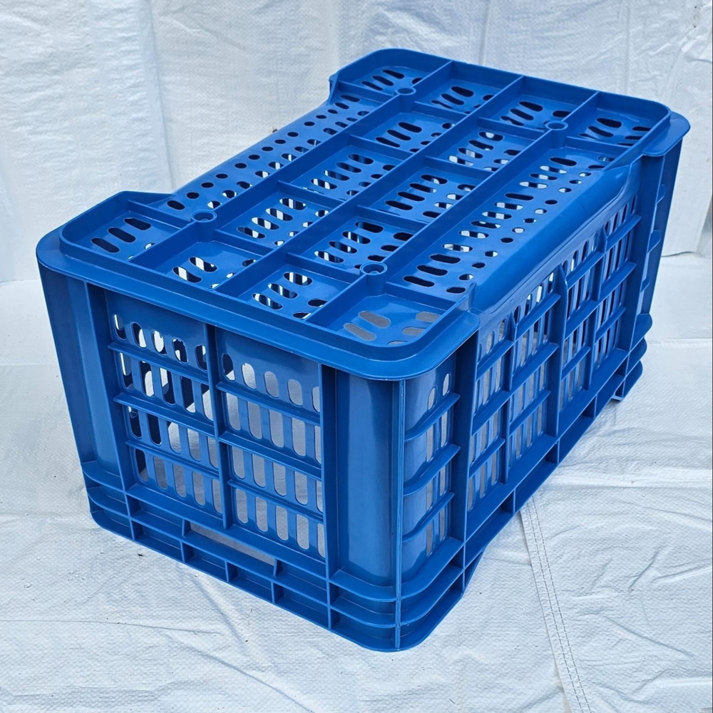 Red Hdpe Vegetable Crate