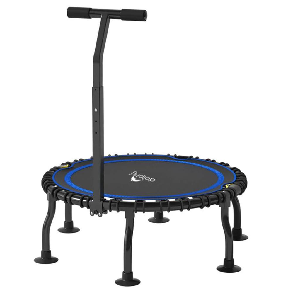 Foldable Bungee Trampoline Rebounder Exercise Jumping Cardio Trainer