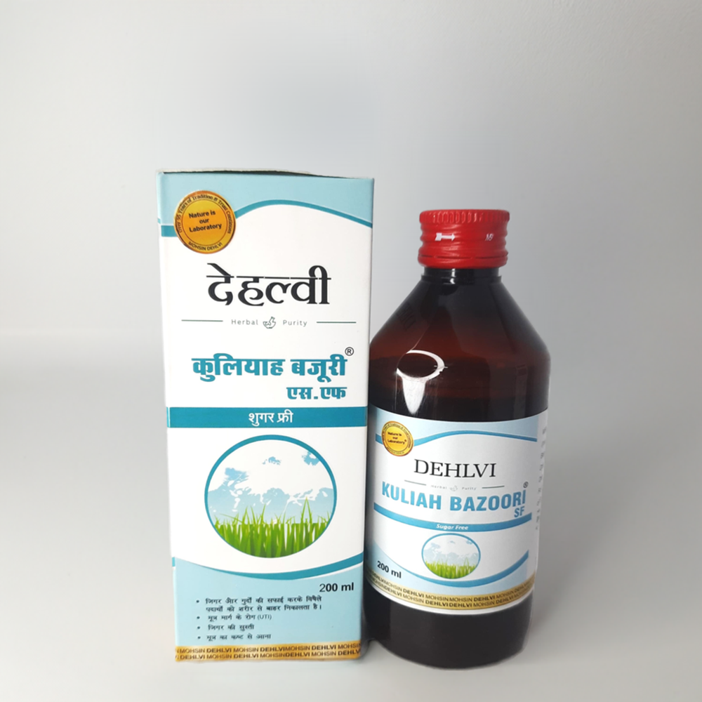 Dehlvi Kuliah Bazoori Sugar Free 200ml - Age Group: For Adults