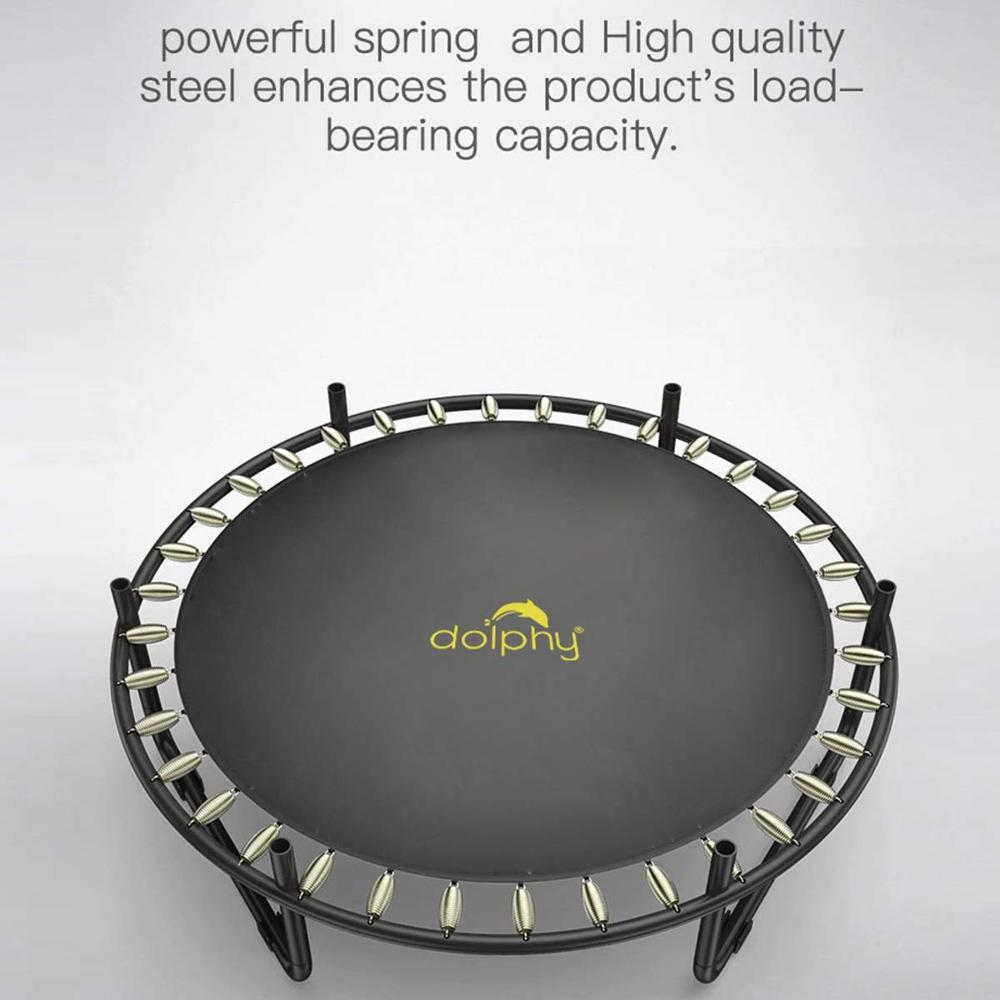 Kids Trampoline with Enclosure Net Jumping Mat