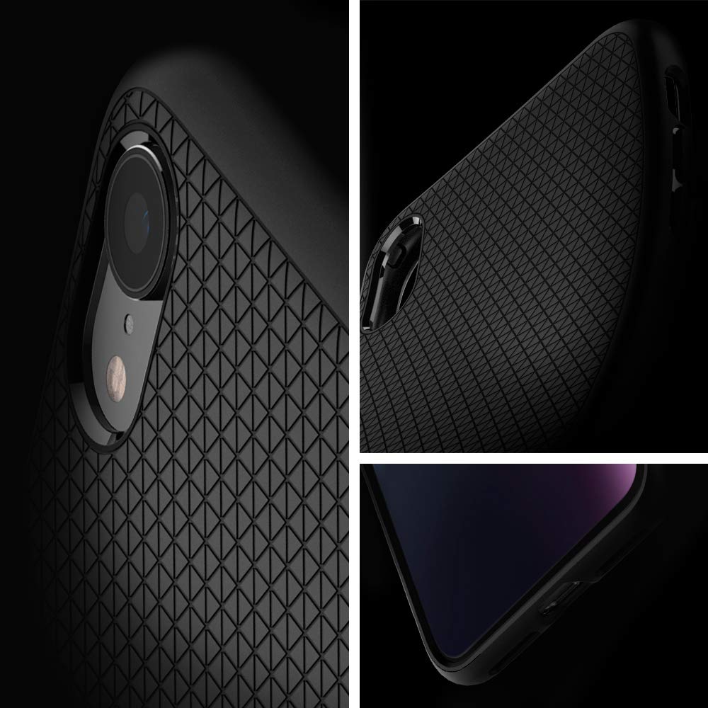 Spigen Cover Case For iPhone XR- Matte Black