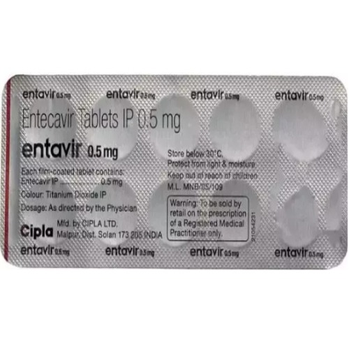 Entavir 0.5 mg Tablet