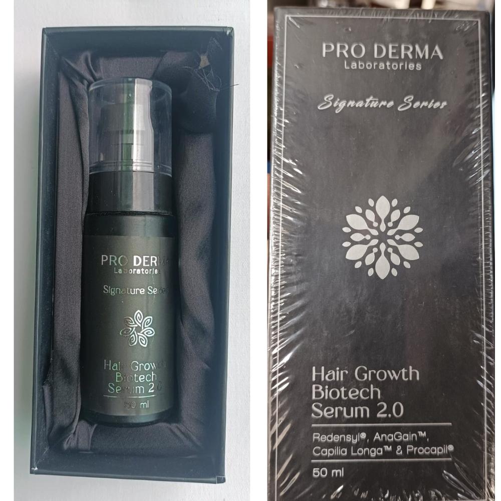 Pro Derma Hair Growth Serum 50ml Supports Thicker, Fuller & Healthier-Looking Hair | Pack of 1
