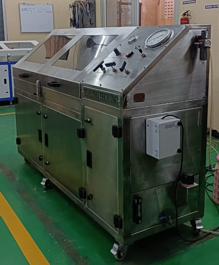 Hydro Testing Unit - Color: Steel