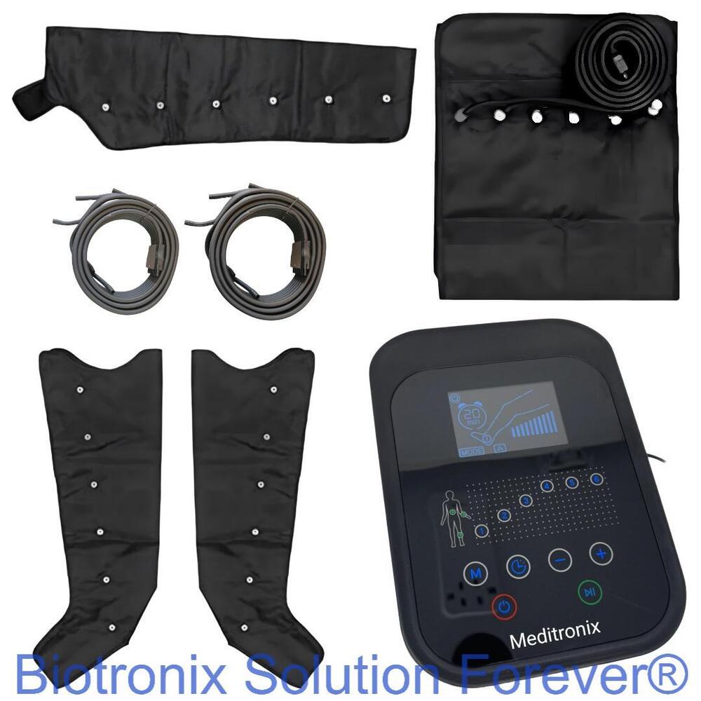 Digital 6 Chamber DVT Therapy Pump with Multi-Sleeve Support for Full Limb Care