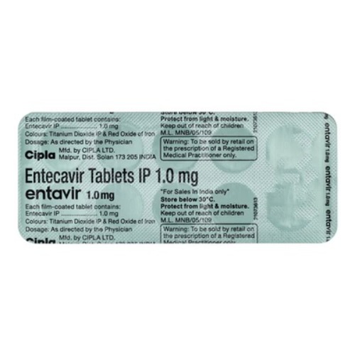 Entavir 1 mg Tablet