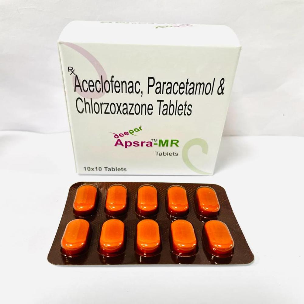 Aceclofenac Chlorzoxazone Pcm Tablet - Drug Type: General Medicines