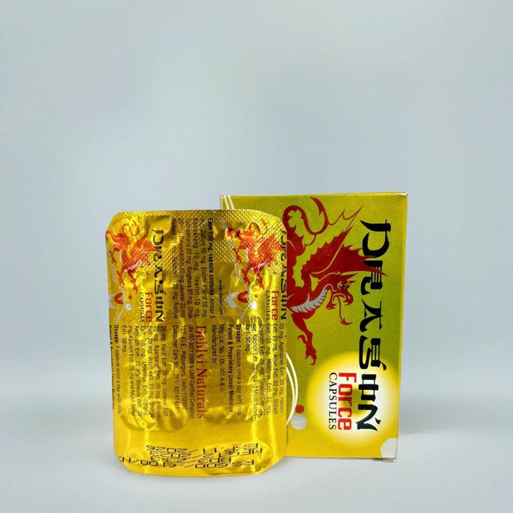 Dragon Force 6 Capsules - Age Group: For Adults