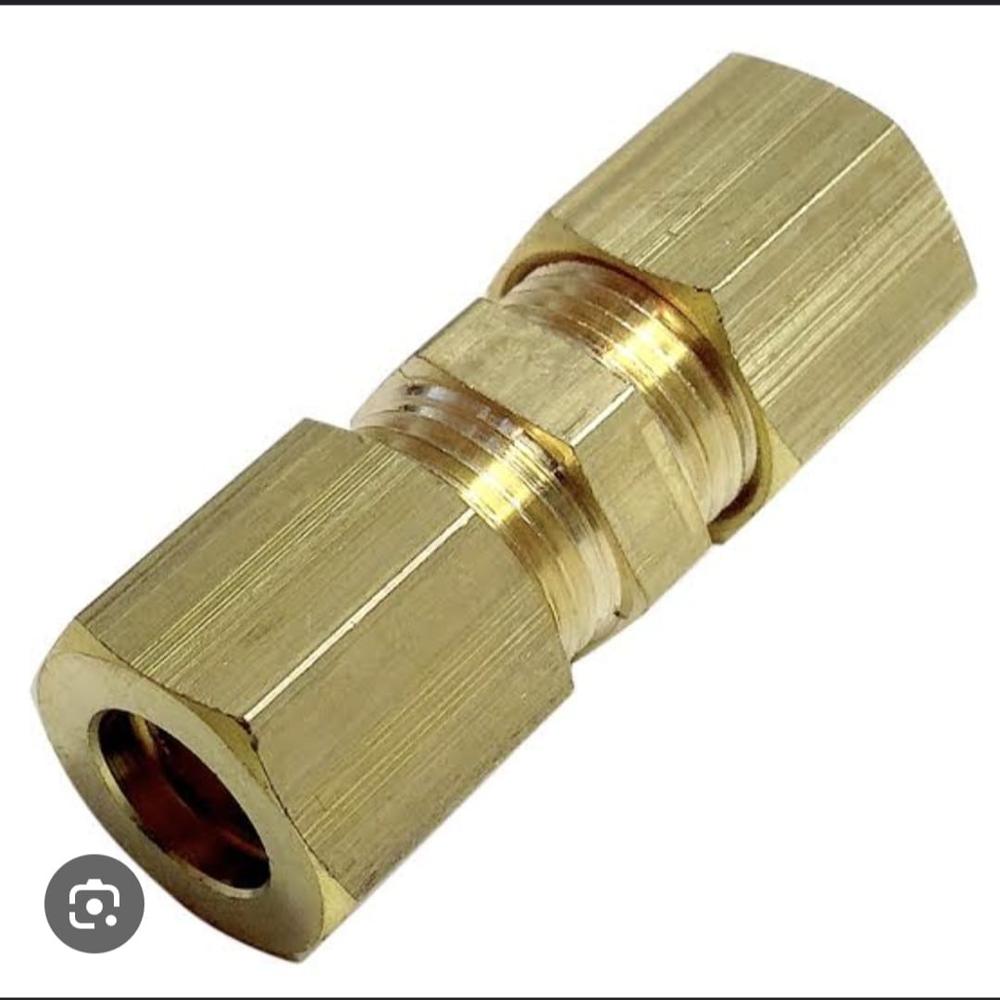 Brass Compression Fitting - Material: Steel