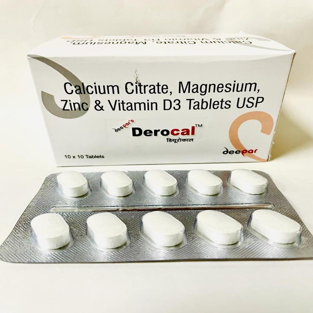 Calcium Citrate Zinc Vit D3 Tablet - Storage Instructions: Dry Place