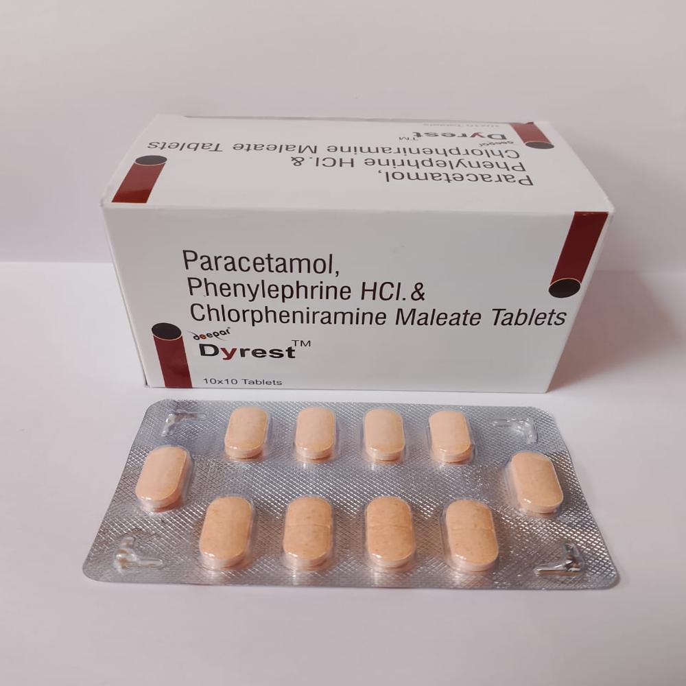 Pcm Phenylephrine Chlorpheniramine Maleate Tablet - Suitable For: Adults