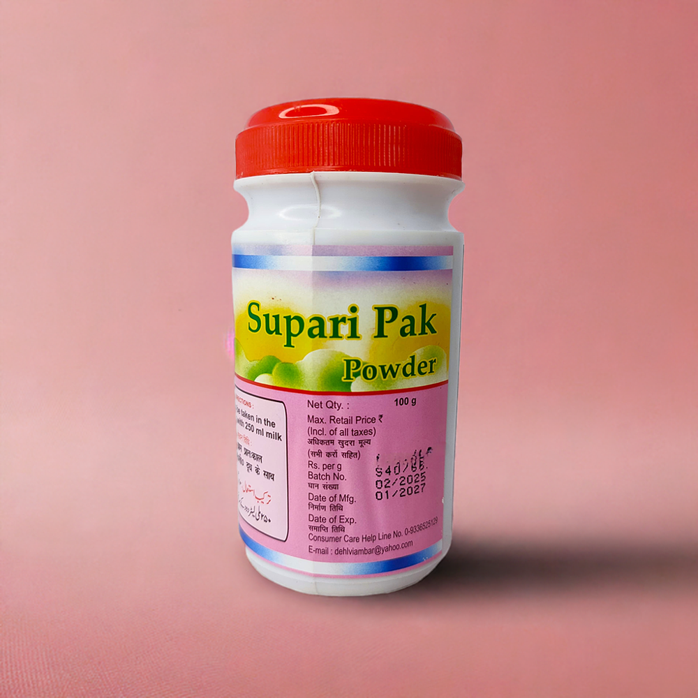 Dehlvi Supari Pak Powder 100g - Age Group: For Adults