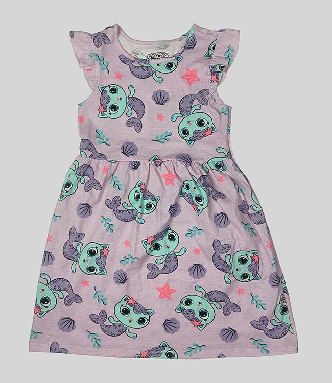 Girls Printed Dress