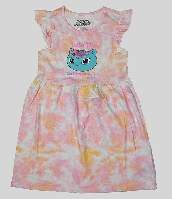 Girls Printed Dress