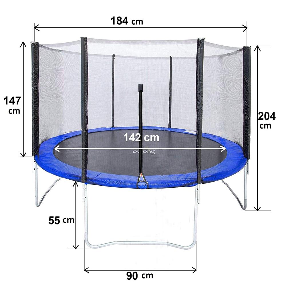 Dolphy Jumping Trampoline with Enclosure net