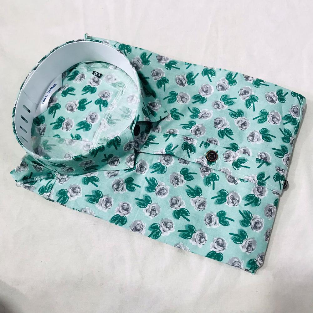 Sanganeri Cotton Printed Shirts