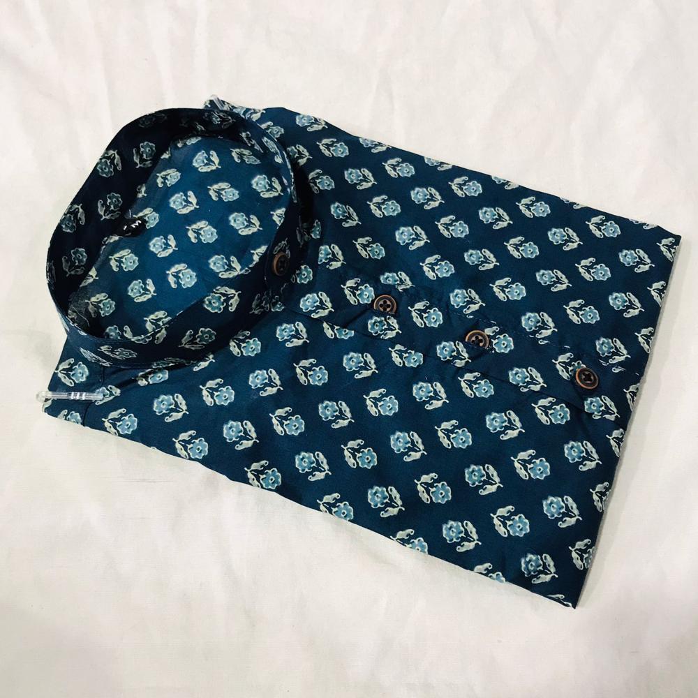Sanganeri Cotton Printed Shirts