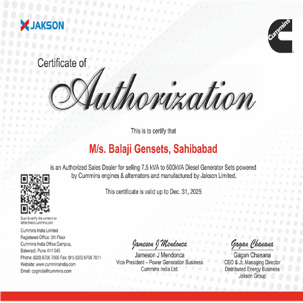 250 kva Cummins Silent Diesel Generator & DG Sets