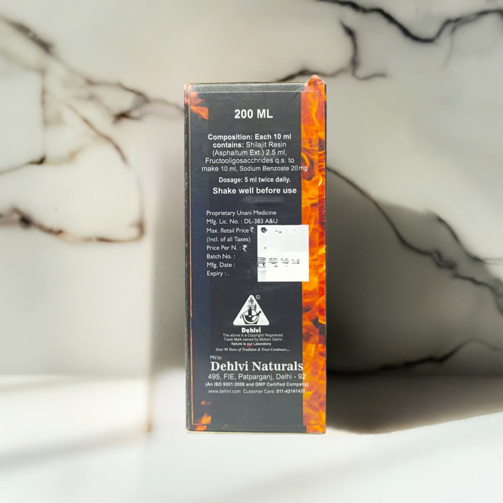Dehlvi Shilajit Care Syrup 200ml