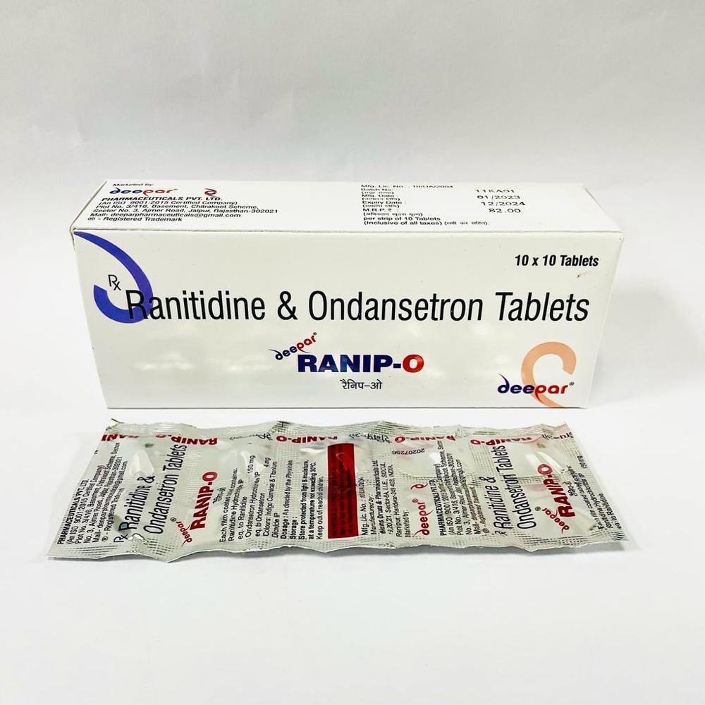 Ranitidine Ondansetrone Tablet - Suitable For: Adults