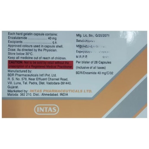 Enzamide 40 Mg Capsule - Recommended For: Doctor