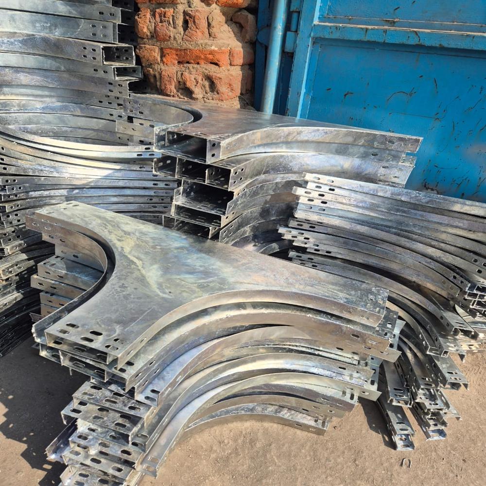 Tee Bend Perforated Cable Tray - Color: Any Color