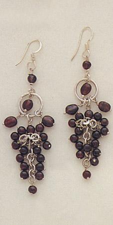 Semi-Precious stone earring