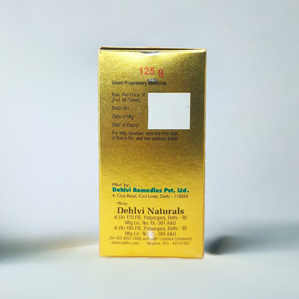 Dehlvi Shabab E Badshahi 125g - Sugar-Free Formula