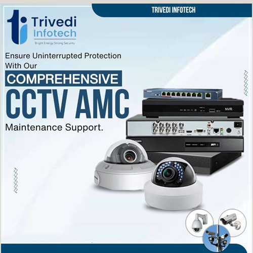 Annual Maintenance Contract For Cctv Camera - Color: White