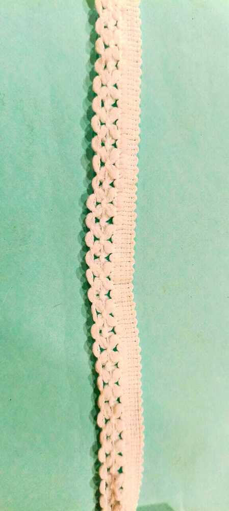 Fancy  Cotton Lace - Color: White