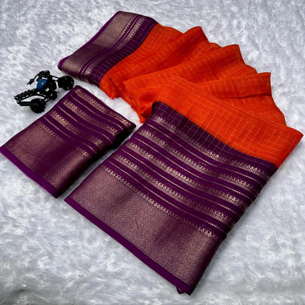 Ladies Sari Set - Color: Multicolor