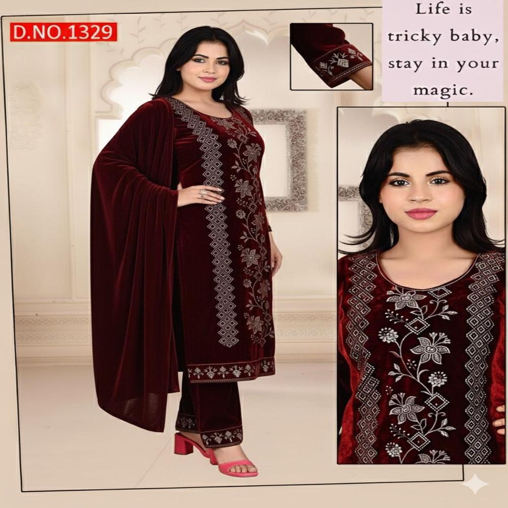 Ladies Kurta Set - Color: Multicolor