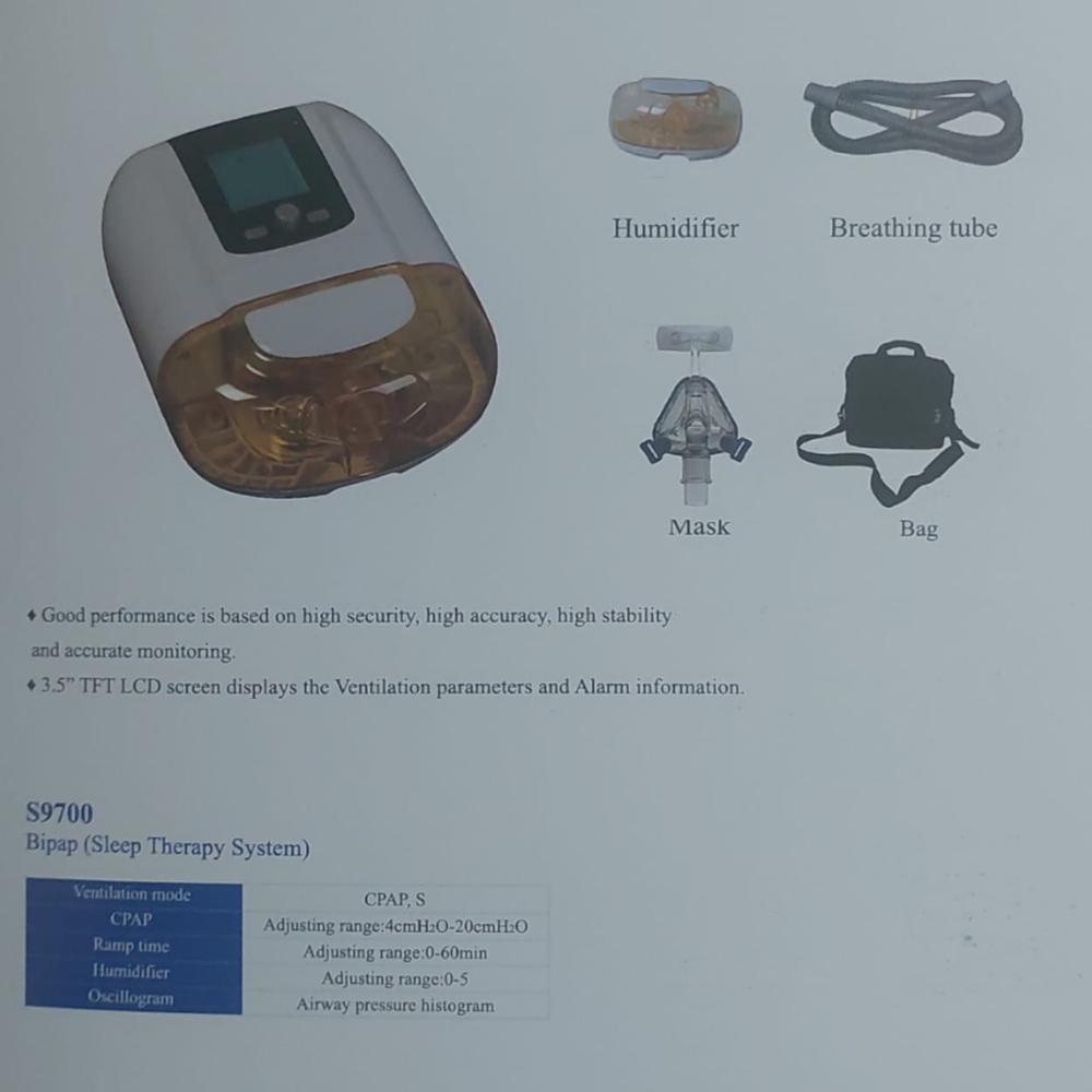 SuperStar Non Invassive Ventilator (BIPAP) Machine 
