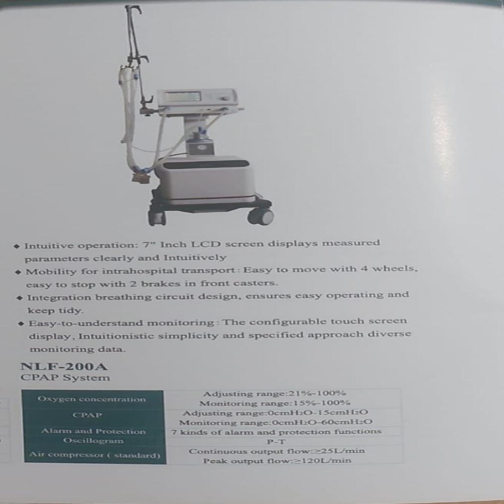 SuperStar Bubble CPAP Machine